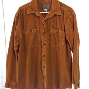 The Territory Ahead soft corduroy button up